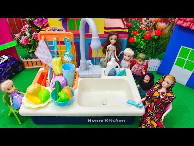 New dishwasher toy review/ஆயிஷாக்கு இனிமே செம்ம ஜாலி தான்/Barbie show tamil