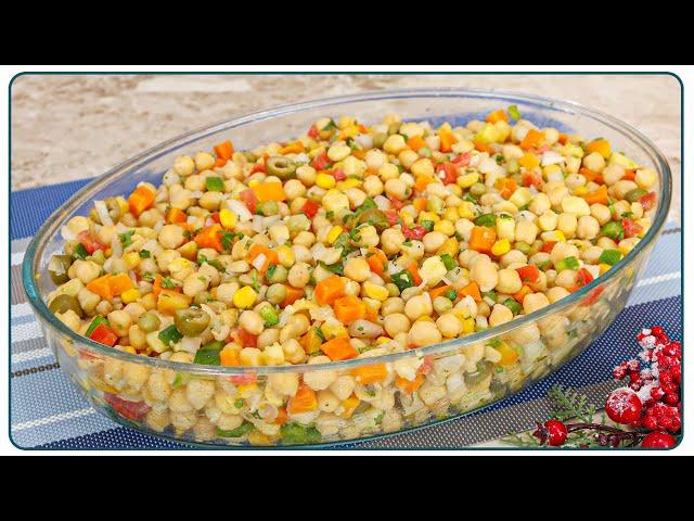 CHICKPEA SALAD PERFECT FOR THE NEW YEAR | Nandu Andrade