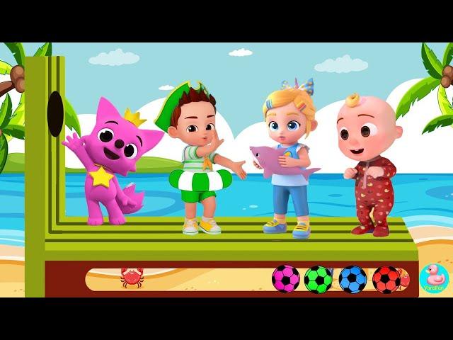 Baby Shark Learns Colors | CoComelon Nursery Rhymes & Kids Songs #21