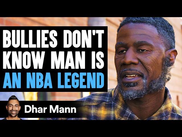 BULLIES Don't Know Man Is An NBA LEGEND Ft. @TheLethalShooter | Dhar Mann Studios