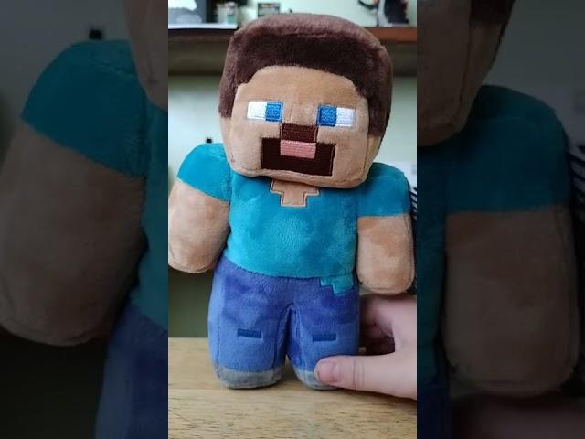 Steve plush review minecraft