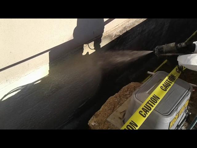 Waterproofing a Foundation Footing in Orange County - Foundation Repair