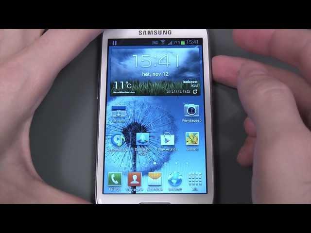 Samsung Galaxy S III mini (i8190) unboxing and hands-on