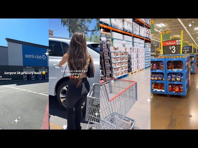 Random Grocery Shopping ASMR  - TikTok compilation