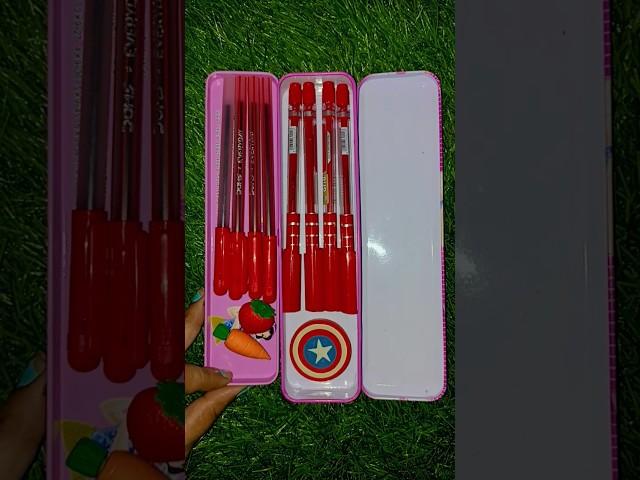 #red#pen#collection #stationery #viralvideo #ytshorts