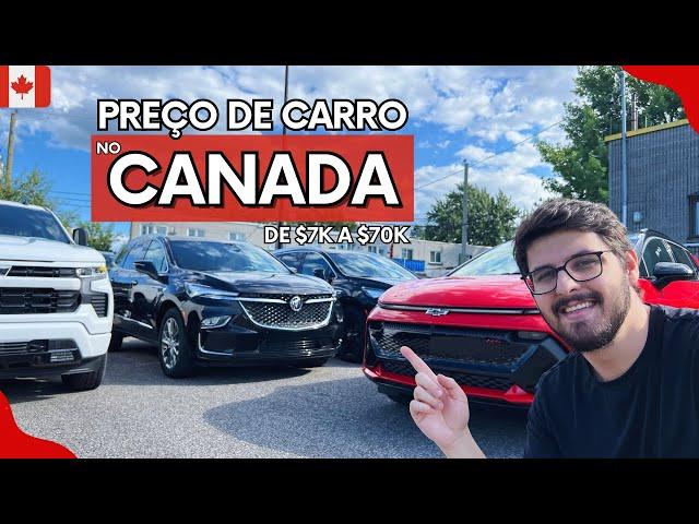 Preço de Carros no Canada | Usados e Novos!