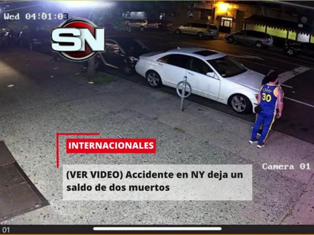 Accidente en NY deja un saldo de dos muertos