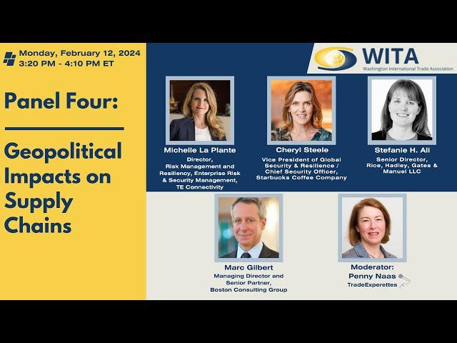 2024 WITC: Geopolitical Impacts on Supply Chains