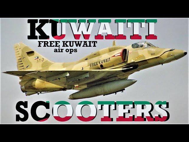 Role of the KUWAITI A-4KU SKYHAWKS in the 1991 DESERT STORM