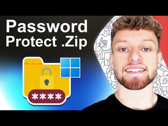 How To Password Protect a Zip File (Windows 11 Tutorial)