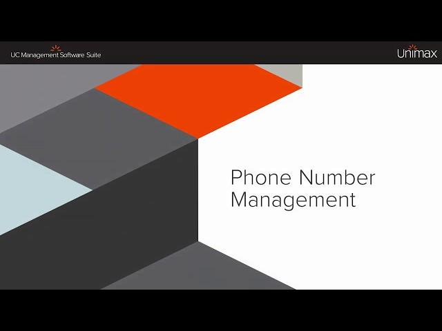 NumberPro Quick Demo by Unimax