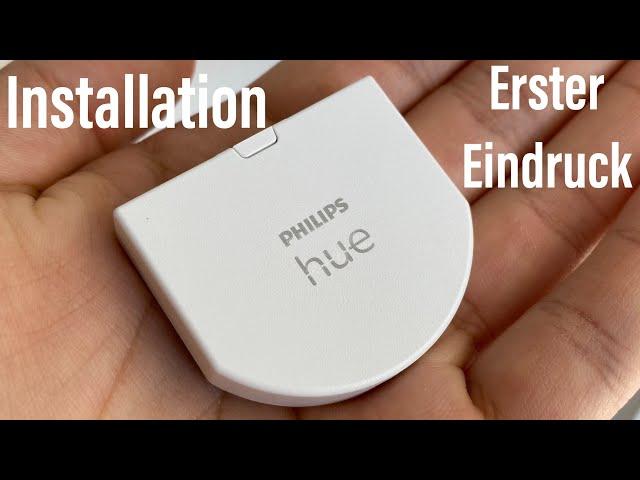 Philips Hue Wandschaltermodul | Installation und erster Eindruck