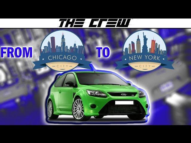 The Crew Beta | Travel from Chicago to New York | Ford Focus RS Stock