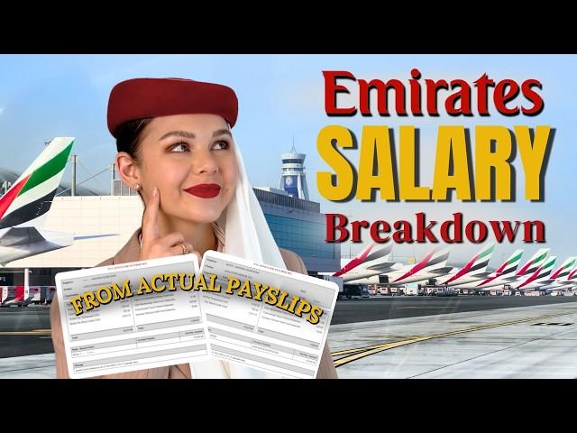 Emirates SALARY Secrets: How Much You REALLY Get Paid As Emirates Cabin Crew 