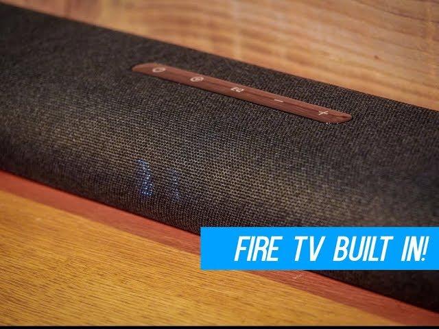NEW 2019 Nebula Sound Bar with Amazon Fire TV 4K Built in | First Look & Review