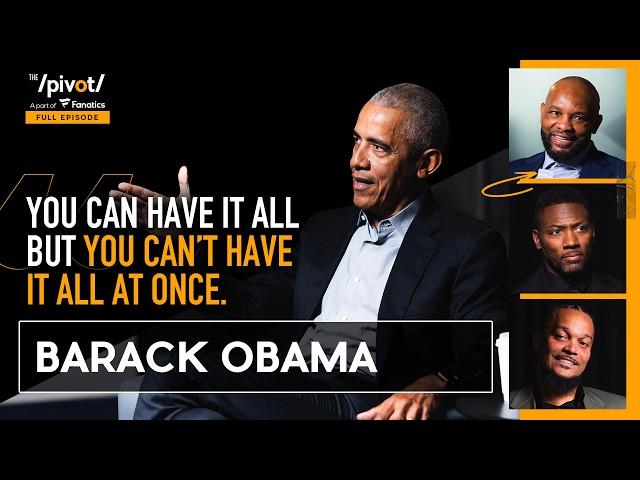 Barack Obama shares personal stories & experiences: Family, leadership, sports & marriage |The Pivot