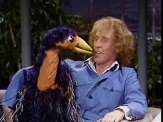 Puppet goes crazy on Johnny Carson