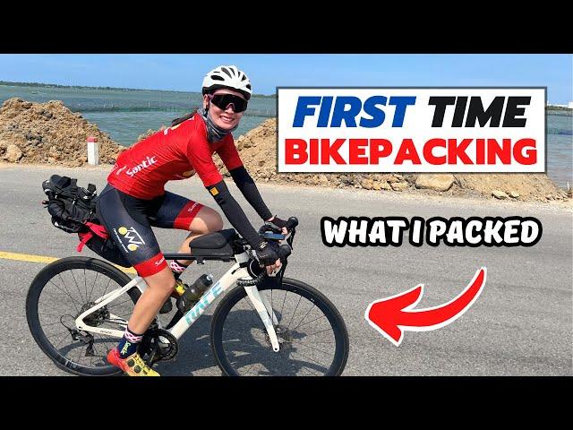 WHAT I PACKED for my first Bikepacking Bike Tour | Tips For Beginners