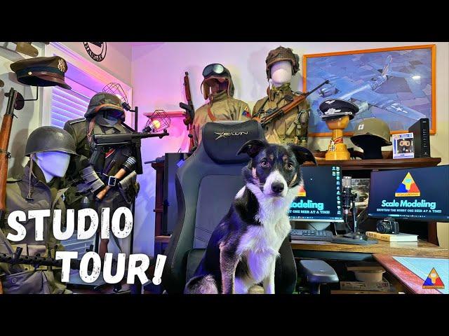 Scale Modeling Studio Tour! | 2024 Workstation Walkthrough