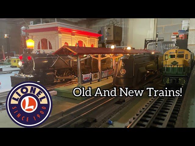 Old and New O scale Trains on the August 2024 Layout Update!  #lioneltrains #oscale