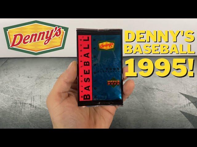 Opening Upper Deck Denny's Baseball MLB Hologram 1995 Pack - Exclusive Denny's Cards!