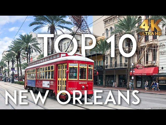 TOP 10 Things to do in NEW ORLEANS | NOLA Travel Guide 4K