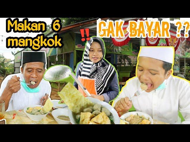 DRAMA MAKAN BAKSO GAK BAYAR | eybel channel