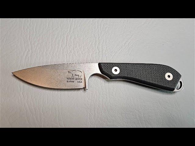 Compact Powerhouse: White River M1 Backpacker Pro - Your Ultimate EDC Fixed Blade!