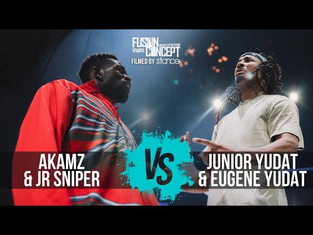 FUSION CONCEPT 2023 - TOP 6 - AKAMZ & JR SNIPER VS JUNIOR YUDAT & EUGENE YUDAT