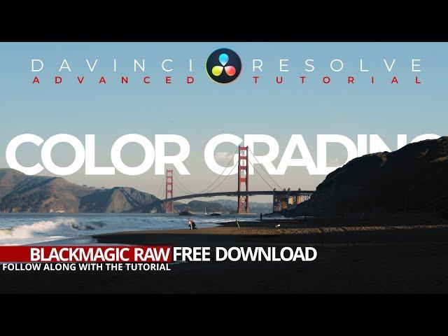 Davinci Resolve 16 Advanced Color Grading Tutorial With FREE FOOTAGE