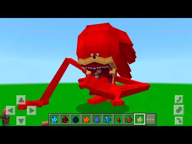 New Shin Sonic Tapes MOD in Minecraft PE