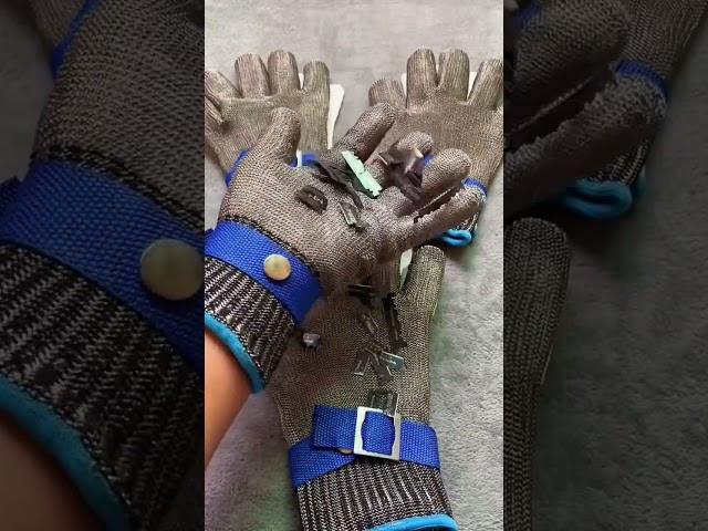 Stainless Steel Cut Resistant Gloves