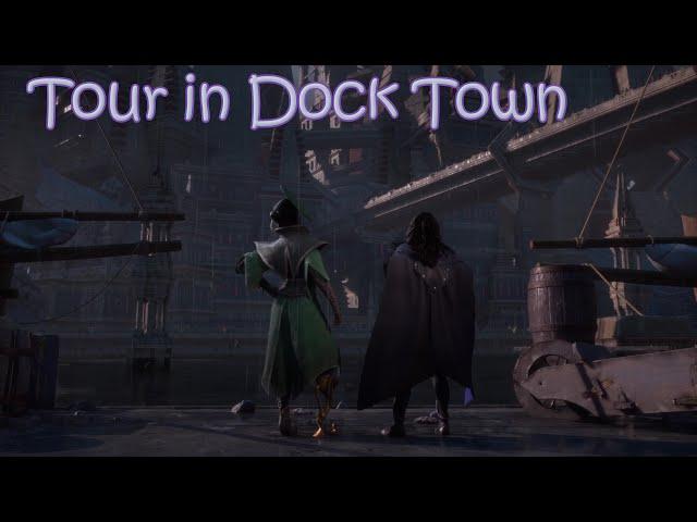 Dragon Age: The Veilguard - A proper tour in Dock Town with Neve [Antivan Crow-Elf]