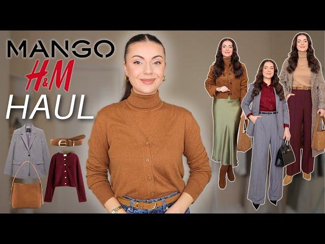 H&M & MANGO AUTUMN HAUL 2024 | NEW IN MY AUTUMN WARDROBE