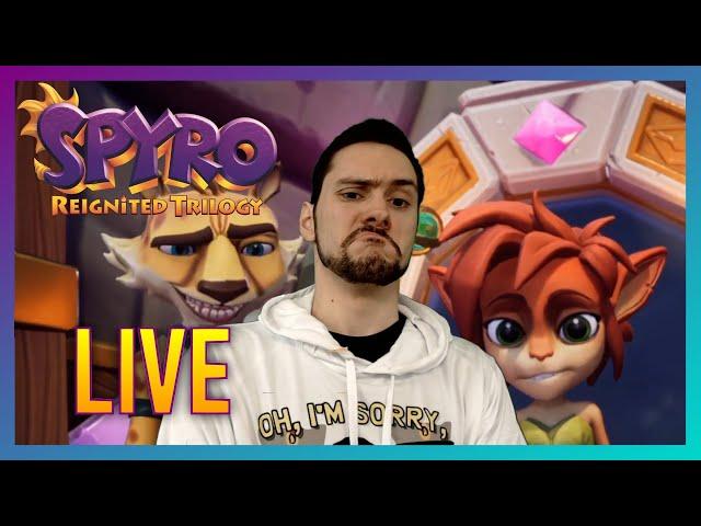 Falchor en LIVE sur Spyro 3: Year of the dragon (Partie 1)