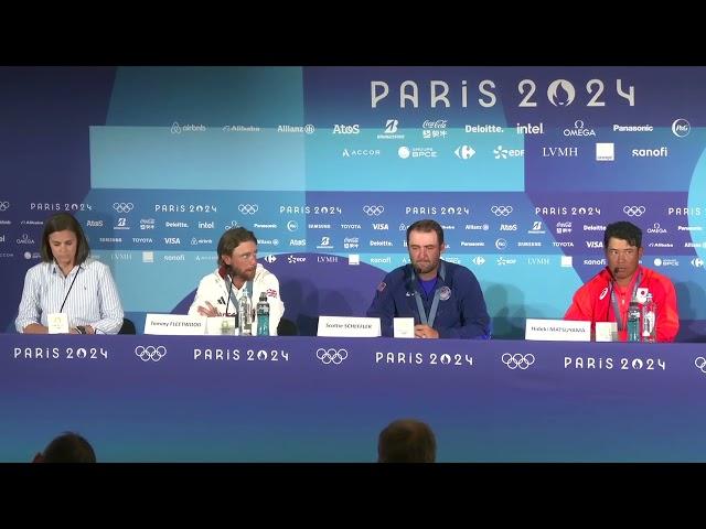 Scheffler on why he's crying when standing on top of the podium: proud to be an American｜Paris 2024