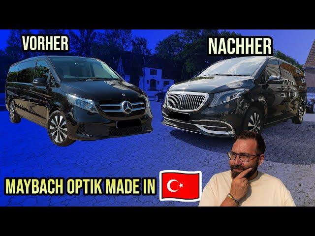 MAYBACH Optik. Lohnt sich der VIP Umbau einer Mercedes Benz V Klasse?