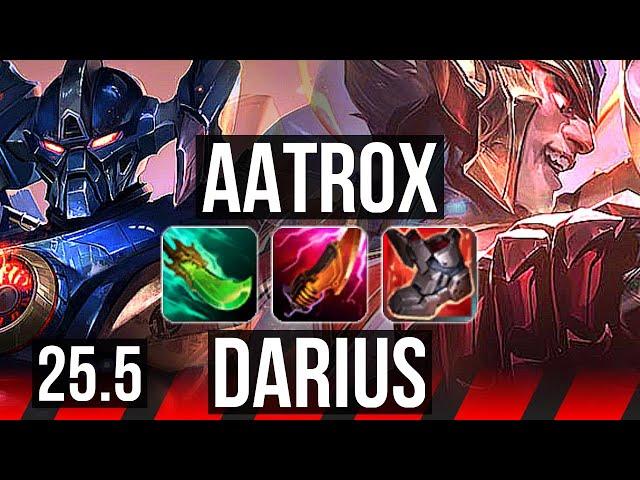 AATROX vs DARIUS (TOP) | KR Master | 25.5