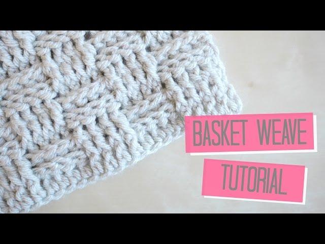 CROCHET: Basket weave tutorial | Bella Coco