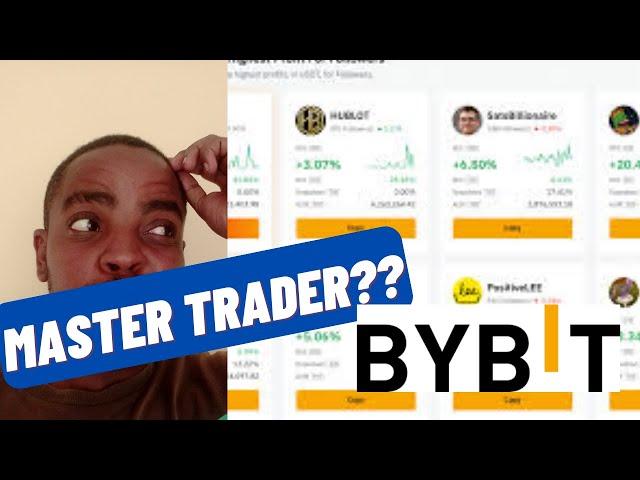 Crypto Master Traders On BYBIT!!| How to choose a Master Trader on BYBIT.