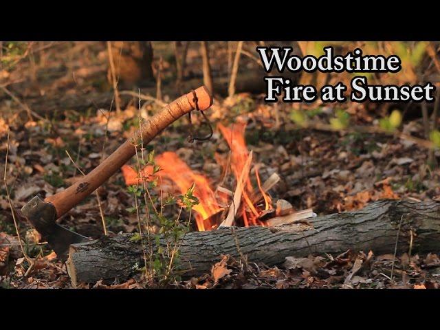 Woodstime - Fire at Sunset