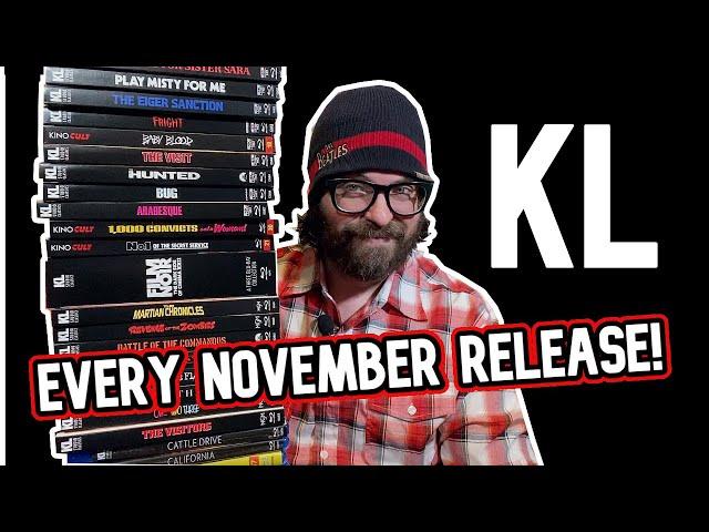 Every Kino Lorber Release for NOVEMBER, 2024 | Massive Physical Media Spotlight