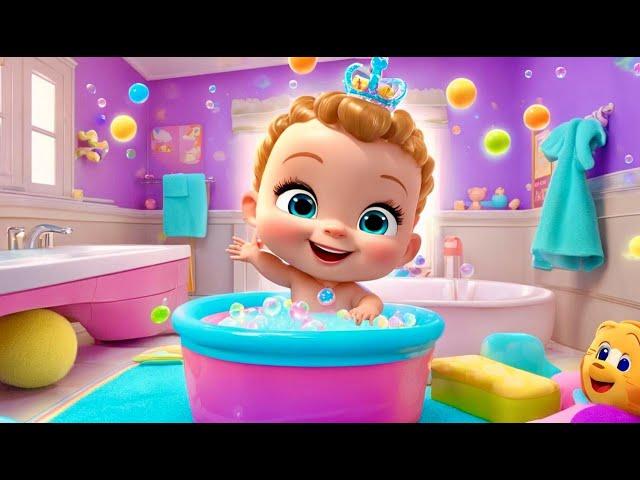 Bath Time Song | Fun and Clean Learning for Kids | Nursery Rhymes & Kids Songs