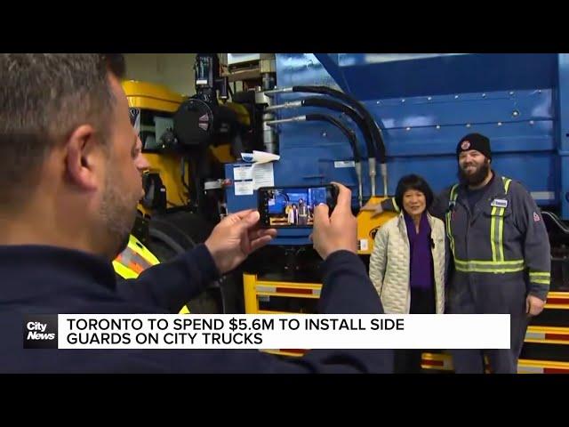 Toronto to spend $5.6M to install side guards on city trucks