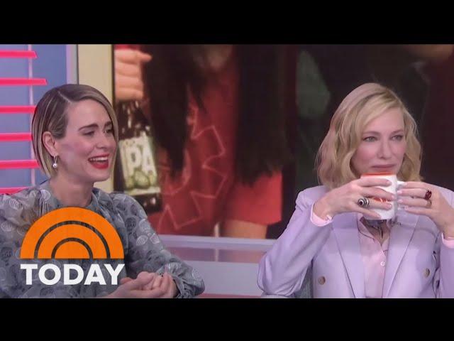 Sarah Paulson And Cate Blanchett Talk About ‘Ocean’s 8’ And Make Hoda Lose It | TODAY