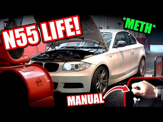 BMW 135i Tuning with METH!! *MANUAL* E82