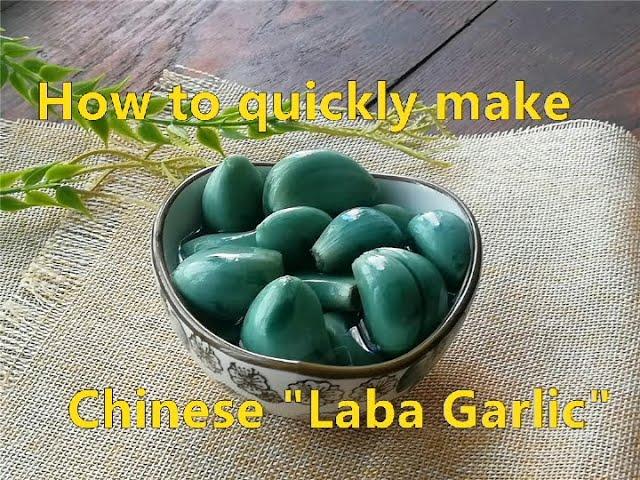 Laba Garlic: One minute to tell you the skills of pickling Laba Garlic