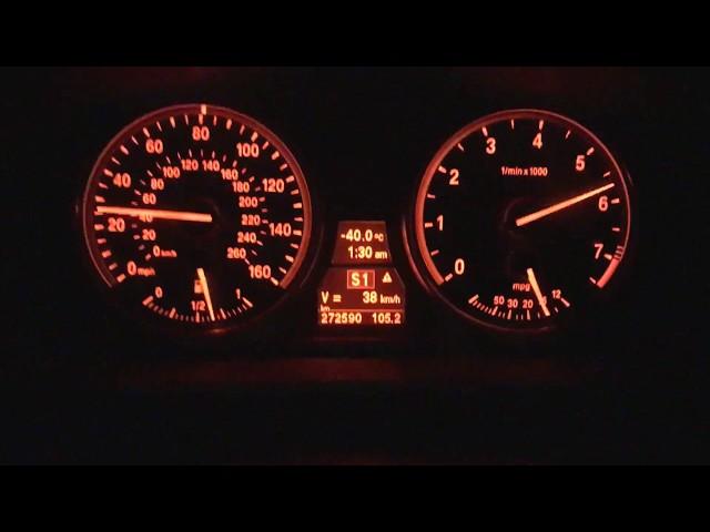 BMW E60 535i N54 Acceleration 0-100 mph Tuned