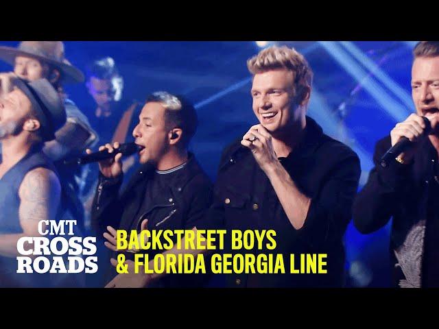 Backstreet Boys & Florida Georgia Line Perform “I Want It That Way” | CMT Crossroads