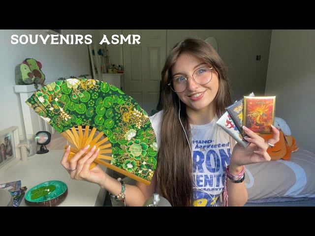 ASMR with souvenirs from my trip️